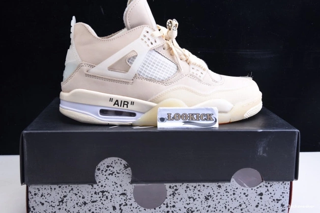 Reps LUCY CV9388-100 x Off-White Sail Jordan 4 Air 0815